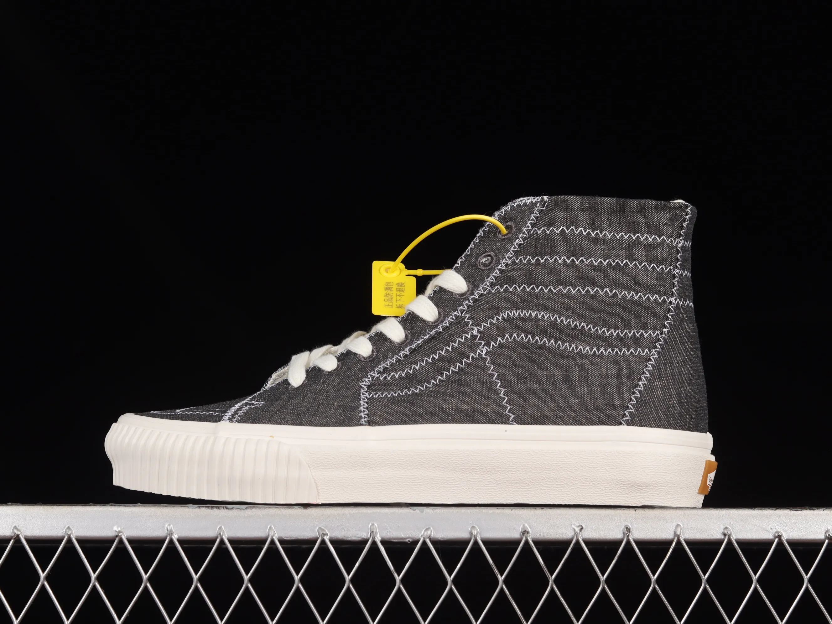 All categories Vans Vans series Vans Hi Vans high-top Vans Sk8-Hi Vans official cool biscuit toe high-top casual vulcanized canvas shoes VN0A7Q62BKP